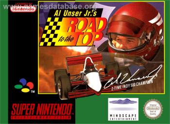 Cover Al Unser Jr's Road to the Top for Super Nintendo